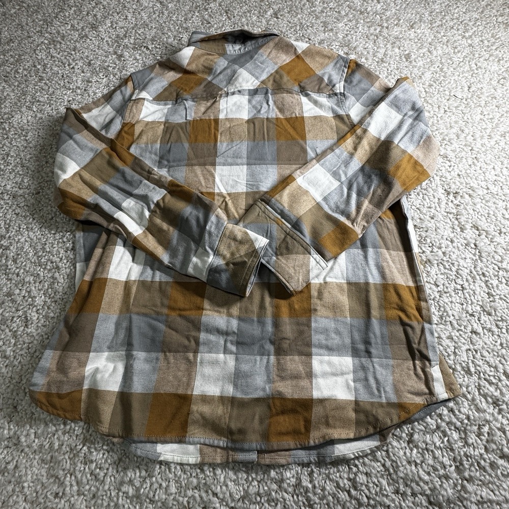 Natural Reflections‎ Shirt Womens Medium Button Down Casual Long Sleeve Flannel